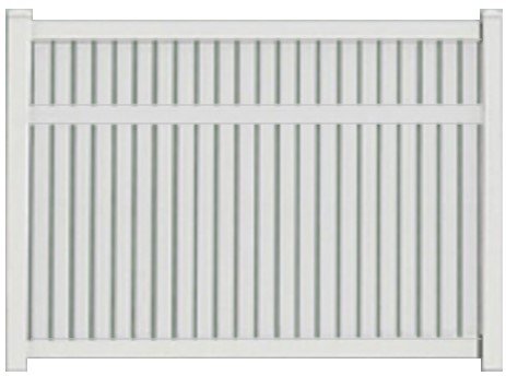 Semi-Privacy PVC Fence Brisbane